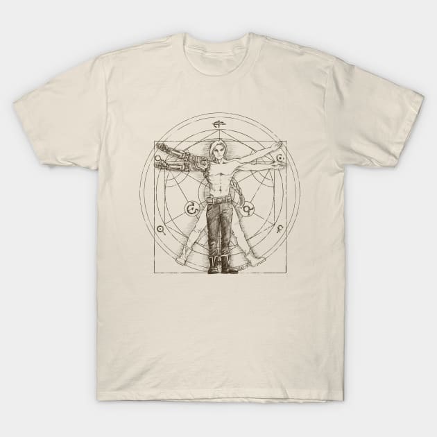 Vitruvian Alchemist T-Shirt by PopShirts